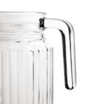 Olympia gewellte Glaskrüge 1L (6Stück) – Bild 2