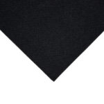 Fiesta Recyclebare Premium Tablin-Dinnerservietten, Schwarz, 40 x 40 cm, Airlaid, 1/8-Faltung (500 Stück) – Bild 2