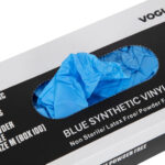 Hygiplas Vinylhandschuhe Blau puderfrei M (100 Stück) – Bild 4