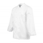 Chef Works Calgary Langarm Cool Vent Unisex Chefs Jacke Weiß L – Bild 3