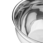 Vogue Edelstahlschüssel mit Silikonboden 5 Liter – Bild 2