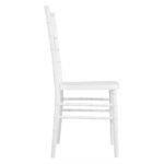 Bolero Chiavari Polypropylen Stühle Weiß (4 Stück) – Bild 2