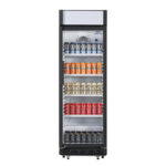 Nisbets Essentials Display Kühlschrank mit Lichtkasten 346Ltr – Bild 6