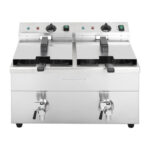 Buffalo Doppel-Induktionsfritteuse 2x 3000W – Bild 3