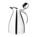 Olympia Thermoskanne Edelstahl-Look 1L – Bild 2