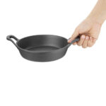 Olympia gusseiserne runde Servierpfanne mit Griffen 18cm – Bild 2