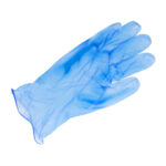 Hygiplas Vinylhandschuhe Blau puderfrei XL (100 Stück) – Bild 2