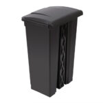 Jantex Küchenpedaleimer schwarz 87L – Bild 3