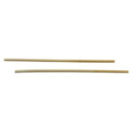 Sier Einwegprodukte Gerade Strohhalm aus Schilfrohr ø 6-8 mm / 25cm (50 Stück) – Bild 3