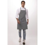 Chef Works Lätzchenschürze Grau – Bild 7