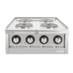 Buffalo 600 Series 4-Platten-Elektroherd – Bild 2