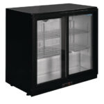 Polar Serie G Barkühlschrank mit 2 Schiebetüren 198L – Bild 3