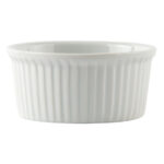 Olympia Whiteware Auflaufförmchen 8,5cm (12 Stück) – Bild 3