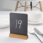 Olympia Mini Elegante Tischtafel 100(H) x 80(B)mm (4 Stück) – Bild 4