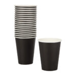 Fiesta Recyclable Coffee To Go Becher 340ml schwarz x1000 (1000 Stück) – Bild 3