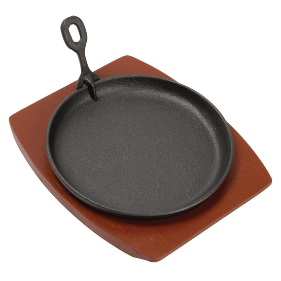 download_r6eu-bx.jpg Olympia runde gusseiserne Servierpfanne 22cm – Bild 1