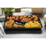Recycelbare Bento-Boxen von Faerch nur Basis 263 x 201 mm (90 Stück) – Bild 7