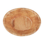 Ovale Holzschale 19 x 25,5cm – Bild 4