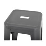 Bolero Bistro Stahlhocker Gun Metal Grey (4 Stück) – Bild 5