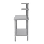 Vogue Arbeitstisch mit Regalboden und Wandregal 120cm – Bild 5