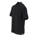 Unisex Poloshirt schwarz M – Bild 2