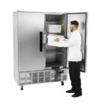 Polar Serie G Slimline Gefrierschrank Edelstahl 960L – Bild 9