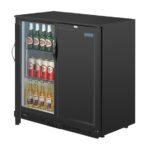 Polar Serie G Barkühlschrank mit 2 verdeckten Klapptüren 208L – Bild 3