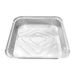 Fiesta Recycelbare flache Folienbehälter, 1580 ml (200 Stück) – Bild 2