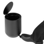 Jantex runder Pedaleimer schwarz 5Ltr – Bild 4