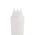 Vogue transparente Quetschflasche mit 3 Spritzdüsen 1L – Bild 2