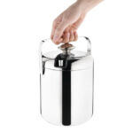 Eiseimer mit Deckel und Zange 1,23L – Bild 4