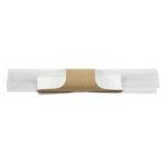Colpac Recycelbare Baguette-Verpackungen aus Packpapier und Kunststoff (500 Stück) – Bild 2