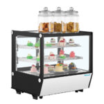 Polar G-Serie Tischkühlvitrine Schwarz Quadratglas 120Ltr – Bild 7