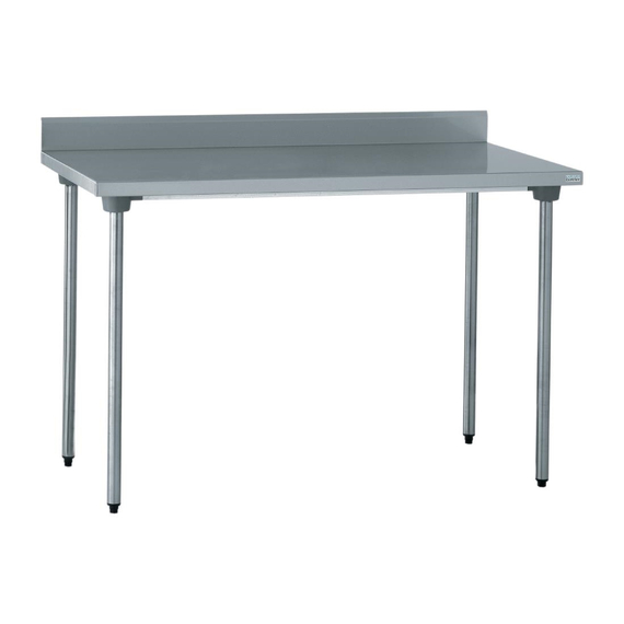 download_rp5g-60.jpg Tournus Edelstahltisch 1200 mm mit Aufkantung – Bild 1