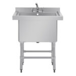 Vogue tiefer Spültisch 77cm lang