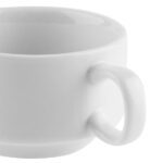 Olympia Whiteware stapelbare Espressotassen 85ml 3oz (12 Stück) – Bild 4