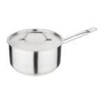 Vogue Edelstahl Kochtopf Deckel 240mm – Bild 4