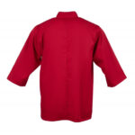 Chefkoch Unisex Jacke Rot L – Bild 5