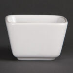 Olympia Whiteware quadratische Amuseschälchen hoch 7,5cm (12 Stück) – Bild 3