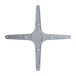 Bolero Doppeltischfuß Aluminium 67,3cm hoch (2 Stück) – Bild 3