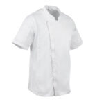 Chef Works Springfield Reißverschluss Herren Chefs Jacke Weiß S – Bild 10