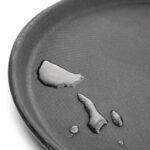 Olympia Kristallon Fiberglas Runde Rutschfeste Tablett Schwarz 406mm – Bild 4