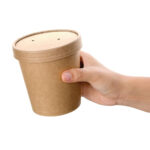 Fiesta recycelbare Suppenbehälter 455 ml/16 oz 98 mm (500 Stück) – Bild 2