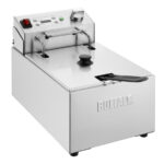 Buffalo Einzel-Elektrofritteuse mit Timer 5Ltr
