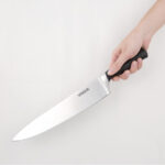 Vogue Kochmesser mit weichem Griff 26cm – Bild 2