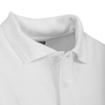 Unisex Poloshirt weiß S – Bild 6