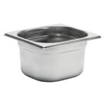Gastro M Edelstahl GN-Behälter 10cm GN1/6