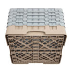 Cambro Gläserspülkorb beige mit 16 Fächern max Glashöhe 25,7cm – Bild 5