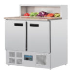 Polar Serie G Pizzakühltisch 2-türig 288L – Bild 2