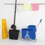 Jantex Moppeimer mit Mopppresse blau 20L – Bild 5